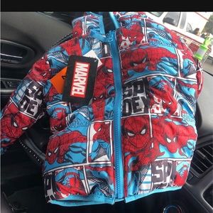 Brand New ! Toddler Spider-Man jacket